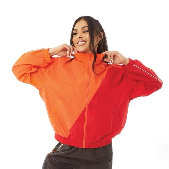 adidas Jackets & Blazers - Adidas XS Japona TT Red and Orange Track Jacket Windbreaker Primegreen